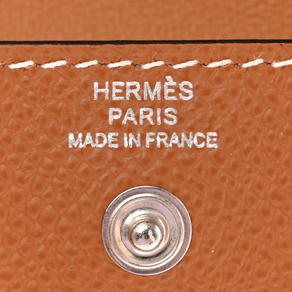 Hermes Epsom Kelly Pocket Belt Gold 6 of 8