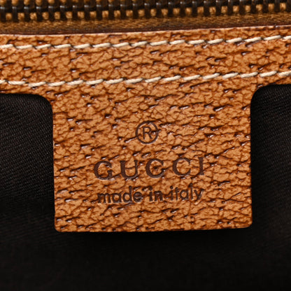 Gucci Monogram Bamboo Handle Bag Brown 5 of 9