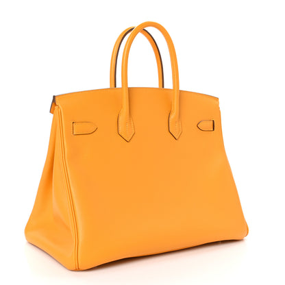 Hermes Epsom Birkin 35 Jaune D'Or 3 of 12