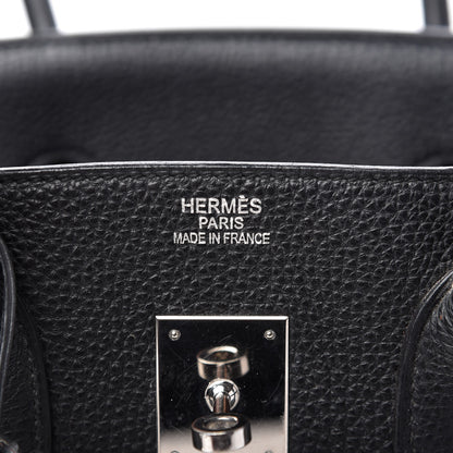 Hermes Togo Birkin 35 Black 8 of 10
