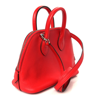 Hermes Chevre Mysore Mini 1923 Bolide Rouge De Coeur 3 of 10