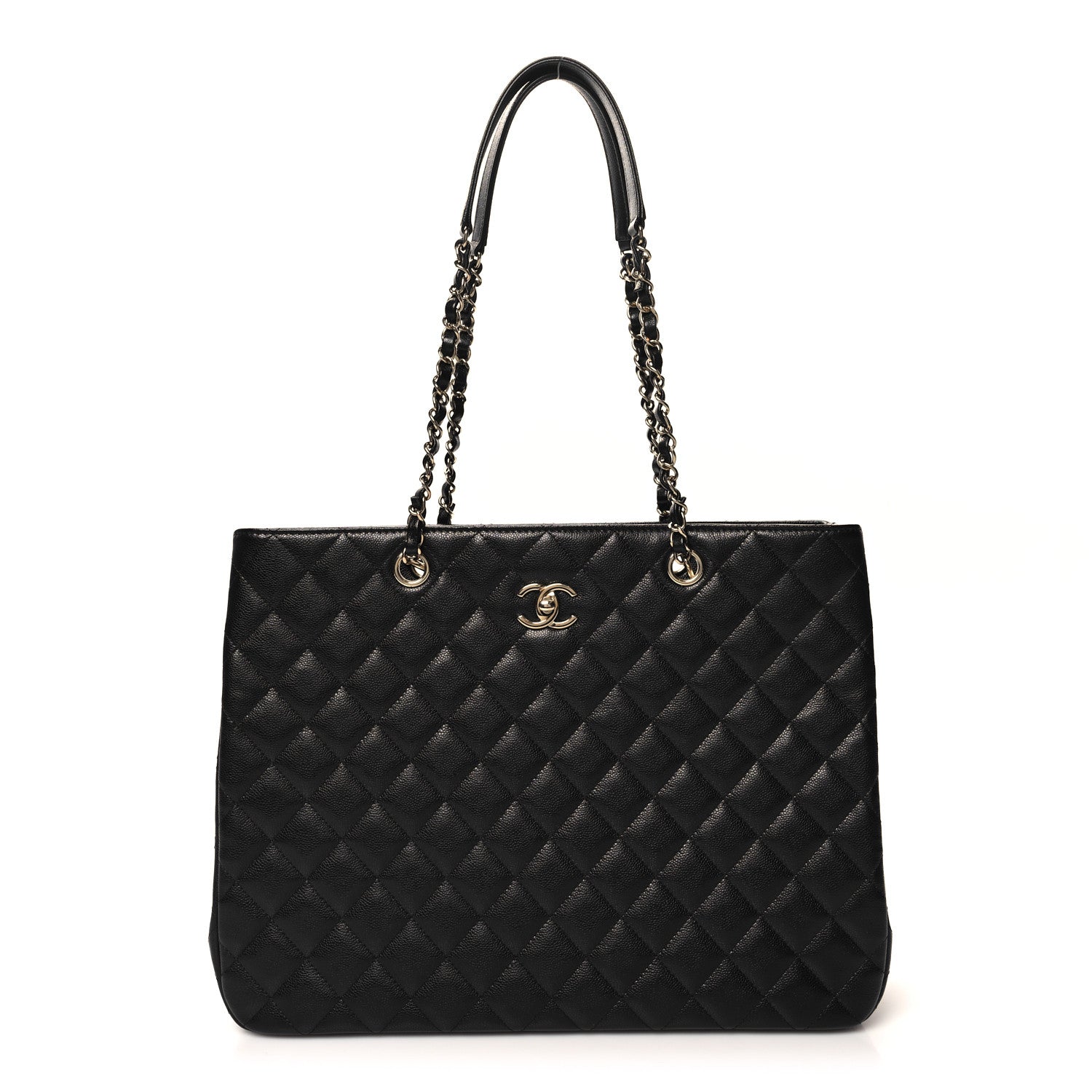Chanel Caviar Quilted Large Shopping Tote Black 1 of 11