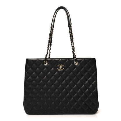 Chanel Caviar Quilted Large Shopping Tote Black 1 of 11
