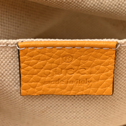 Gucci Cellarius Calfskin Medium Bamboo Backpack Orange 6 of 13