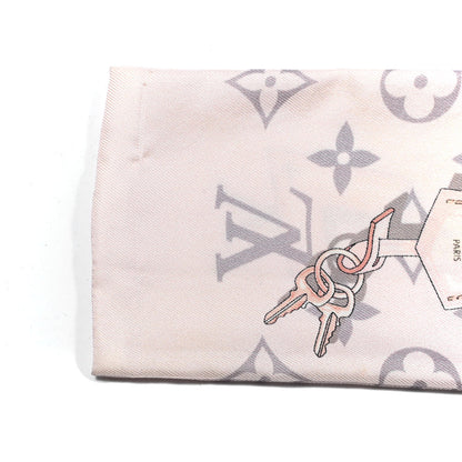 Louis Vuitton Silk Monogram Confidential Bandeau Light Pink 2 of 3