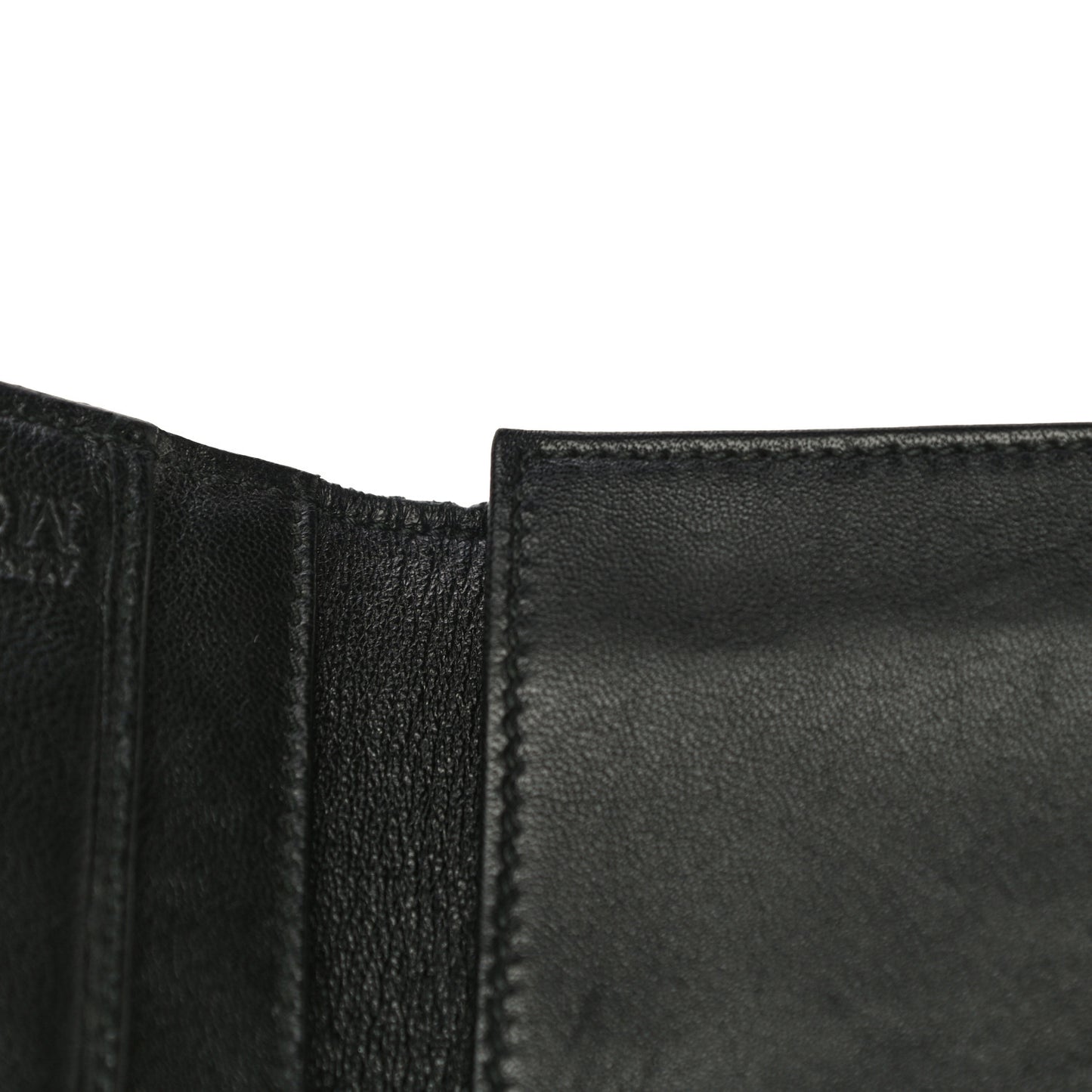 Calf Hair Leopard Print Skull Continental Wallet