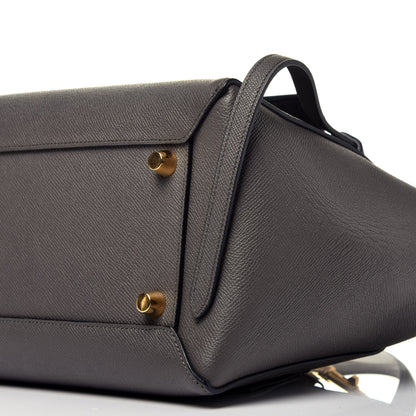 Celine Grained Calfskin Mini Belt Bag Grey 9 of 9
