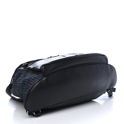 Balenciaga Nylon Calfskin Classic Silver Hardware S Traveler Backpack Dark Night 3 of 5