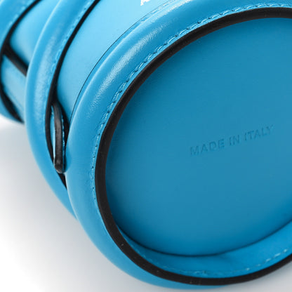 Alexander McQueen Calfskin The Curve Mini Shoulder Bag Blue 7 of 9