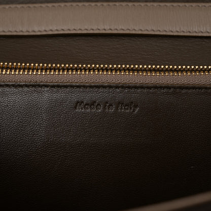 Celine Liege Calfskin Medium Classic Box Flap Bag Souris 7 of 13