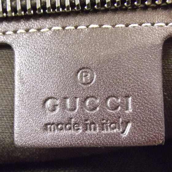 Gucci GG Supreme Monogram Small Joy Tote Dark Brown 9 of 11