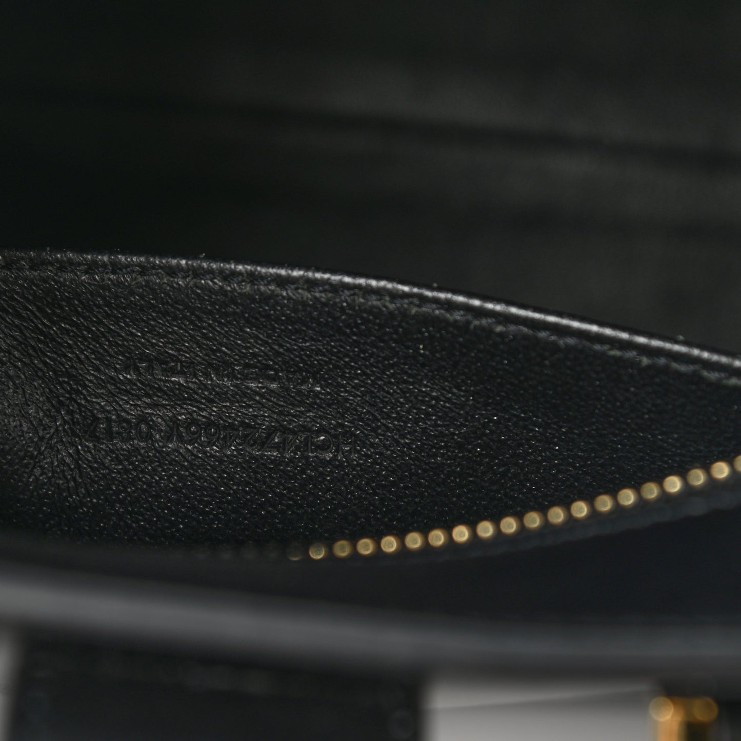 Calfskin Monogram Baby Cabas Black