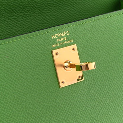 Hermes Epsom Kelly Sellier 25 Vert Yucca 6 of 13