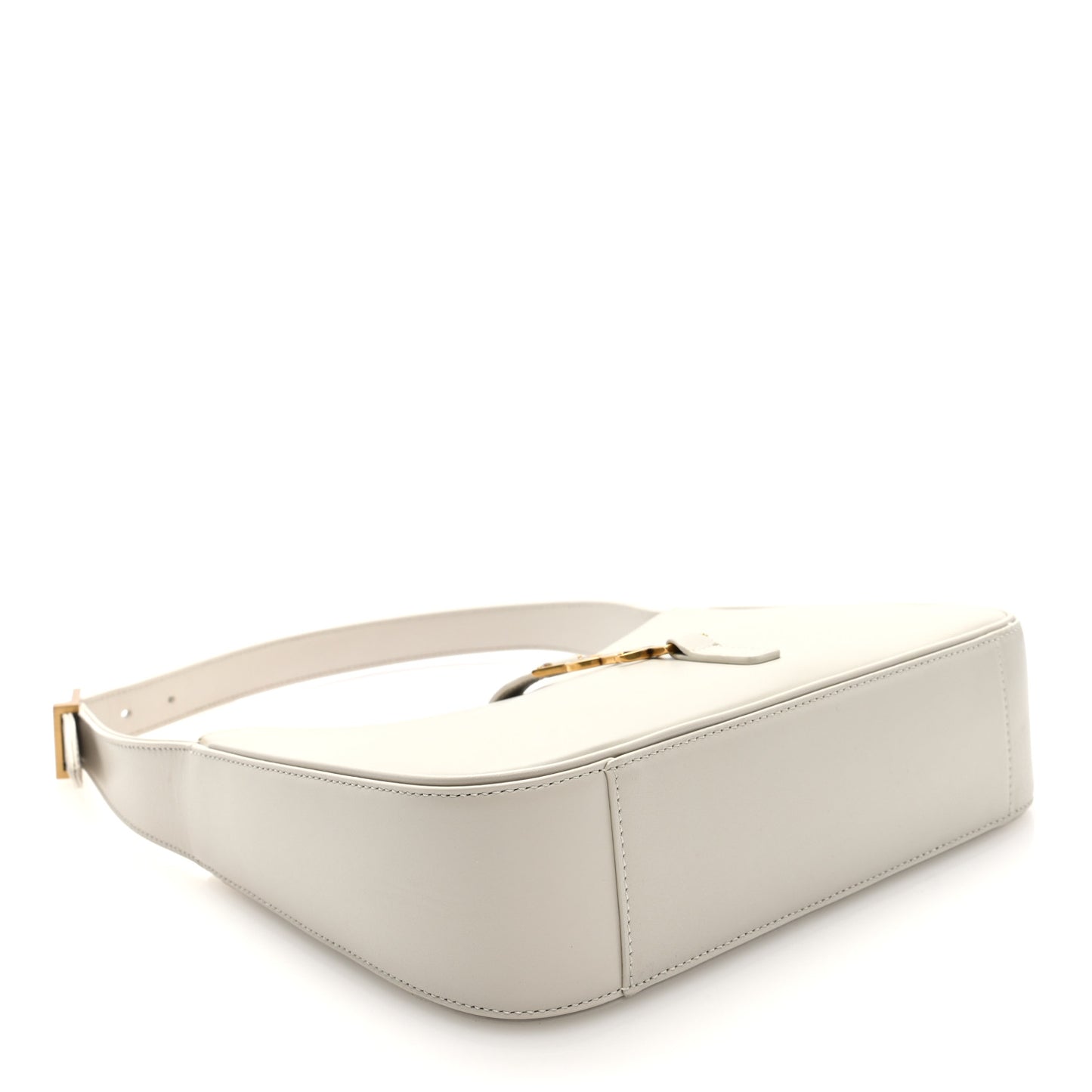 Smooth Calfskin Le 5 A 7 Hobo Blanc Vintage