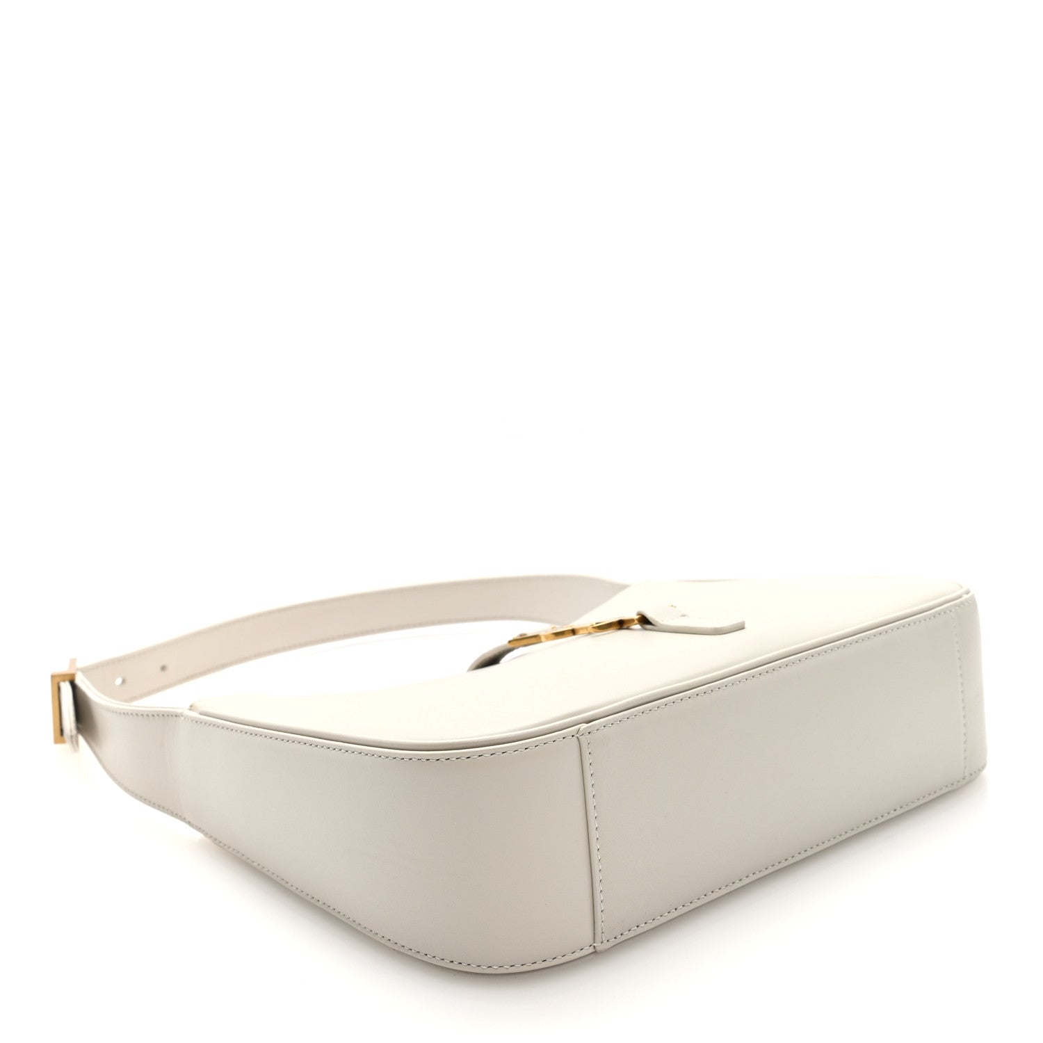 Saint Laurent Smooth Calfskin Le 5 A 7 Hobo Blanc Vintage 4 of 9