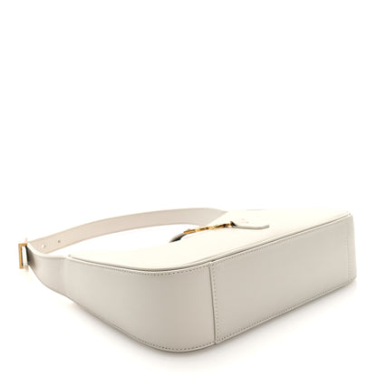 Saint Laurent Smooth Calfskin Le 5 A 7 Hobo Blanc Vintage 4 of 9