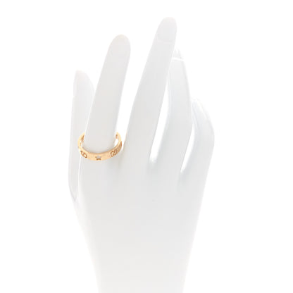 Gucci 18K Yellow Gold Icon Stars Band Ring 62 10 2 of 4