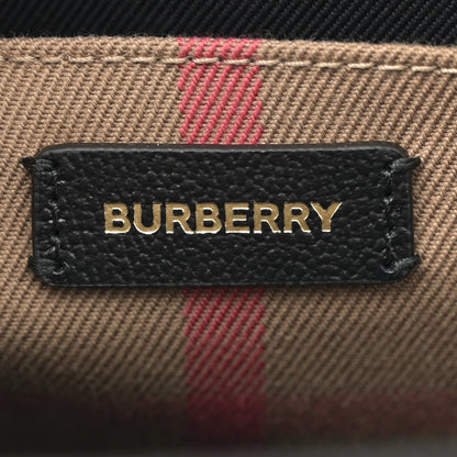 Burberry Calfskin Mega Check Small Banwell Tote Dark 6 of 9