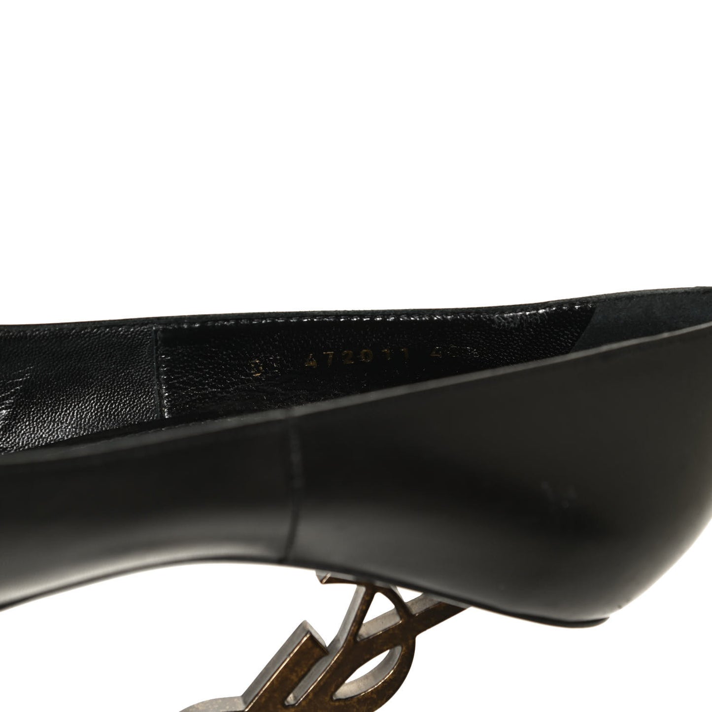 Calfskin Opyum 110 Pumps 40.5 Black