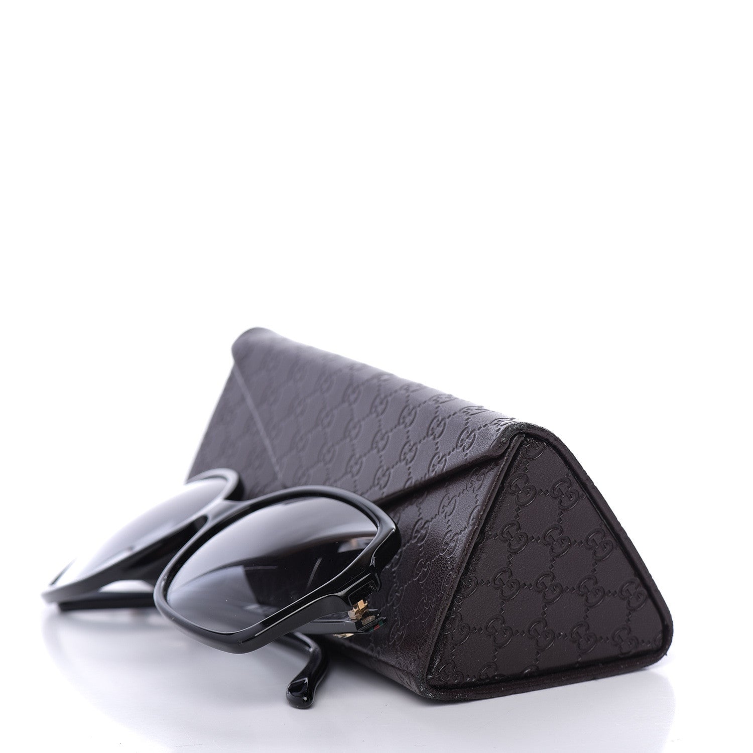Gucci Cat Eye Sunglasses GG3595/F Black 8 of 8
