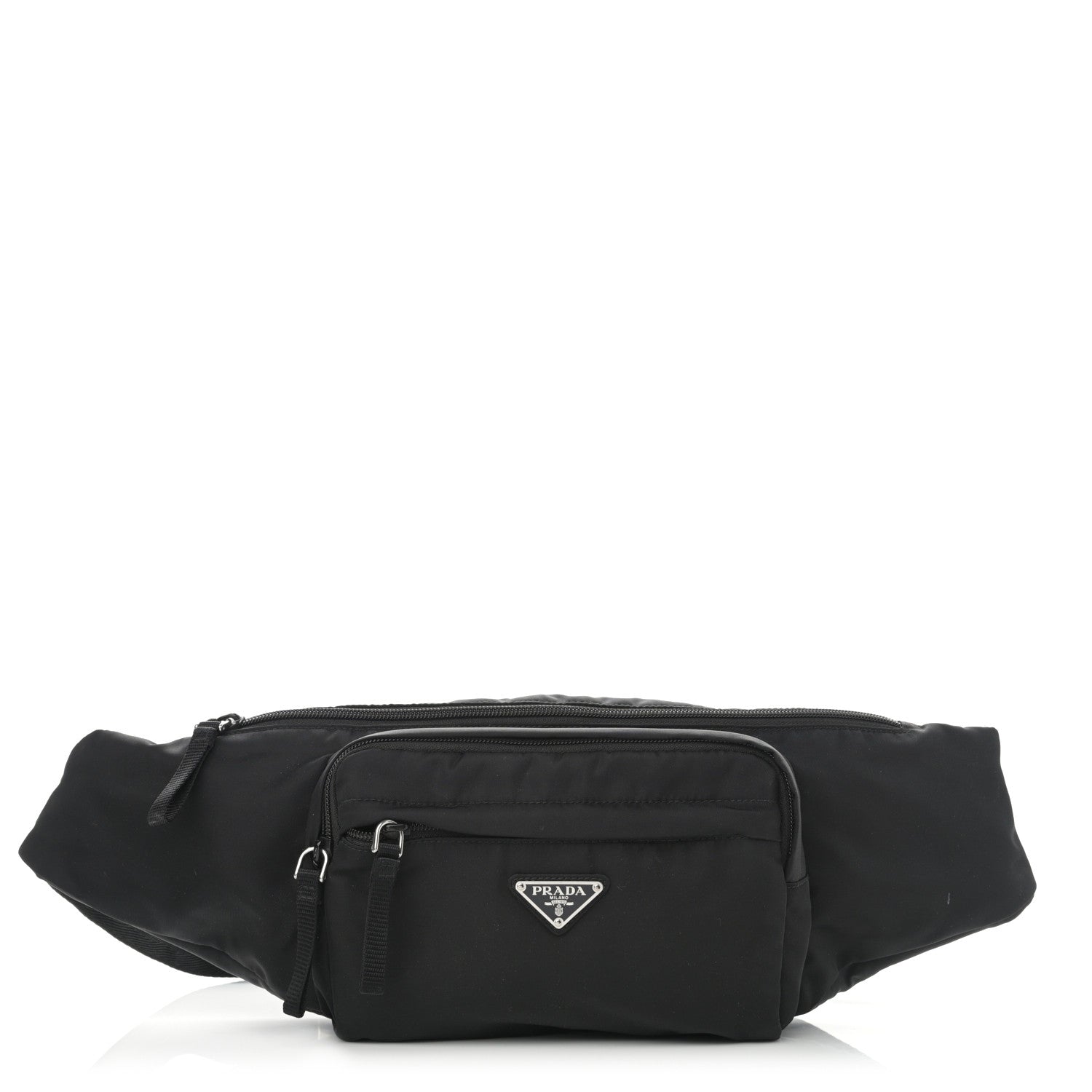 Prada Tessuto Nylon Belt Bag Black 1 of 12