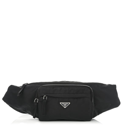 Prada Tessuto Nylon Belt Bag Black 1 of 12