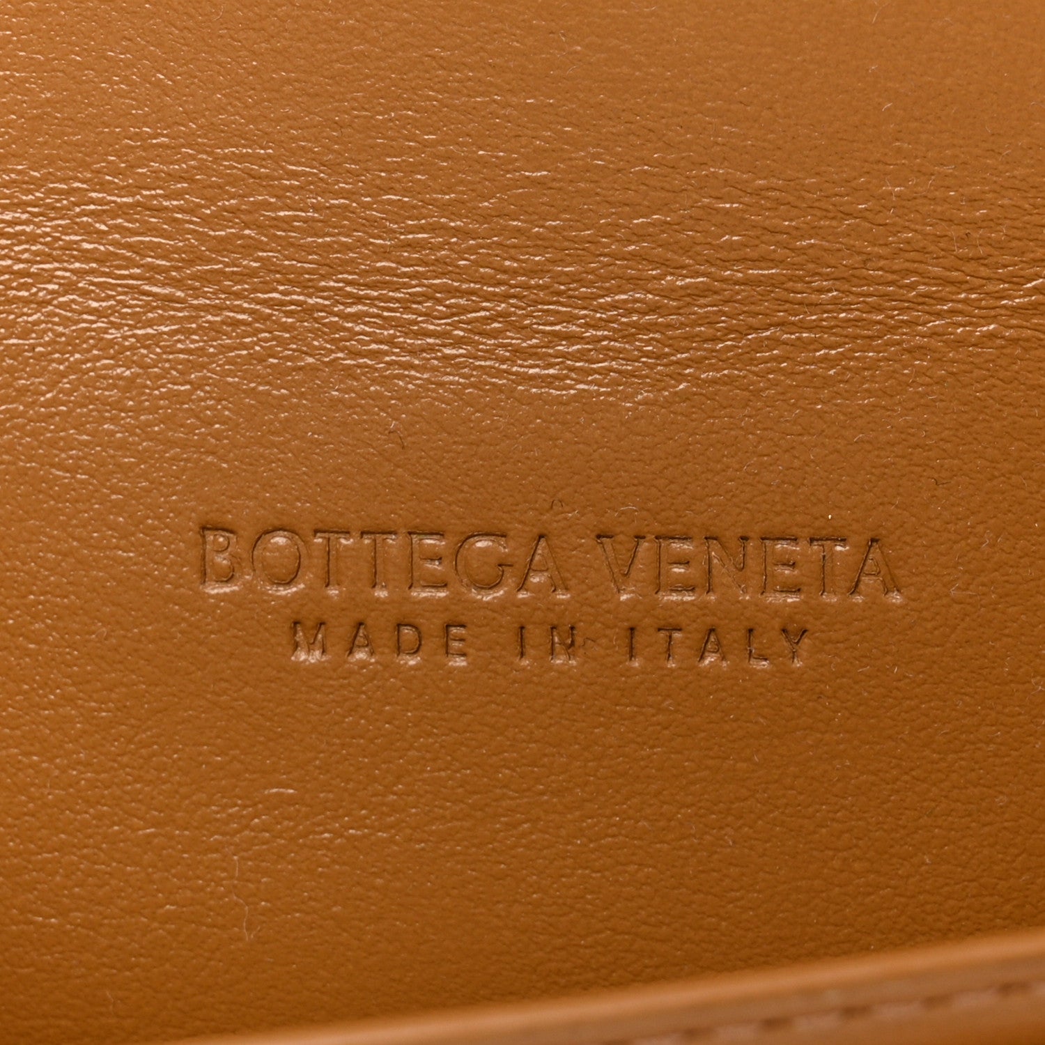 Bottega Veneta Nappa Maxi Intrecciato Card Holder Wallet Caramel 6 of 9