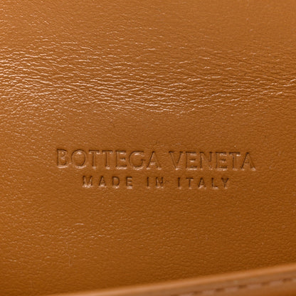 Bottega Veneta Nappa Maxi Intrecciato Card Holder Wallet Caramel 6 of 9
