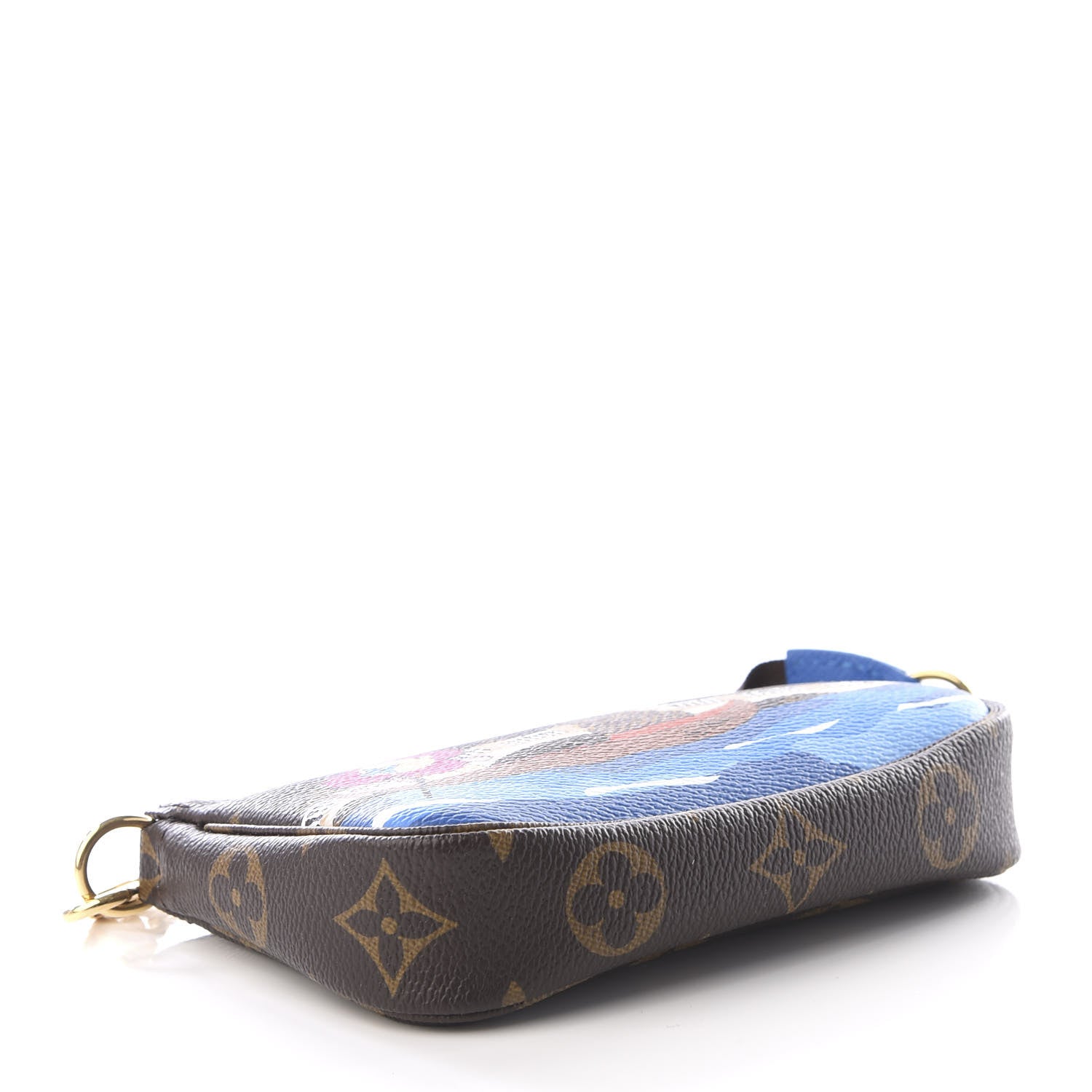 Louis Vuitton Monogram 2019 Christmas Animation Mini Venice Pochette Accessories Blue 3 of 9