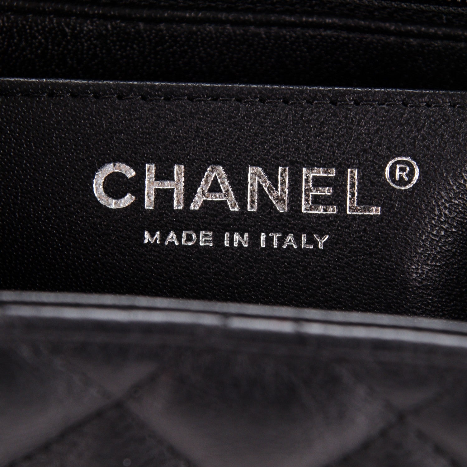 Chanel Calfskin Quilted Mini Square Flap So Black 7 of 8