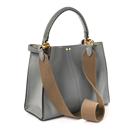 Fendi Cuoio Romano Selleria Medium Peekaboo X-Lite Nube 3 of 10