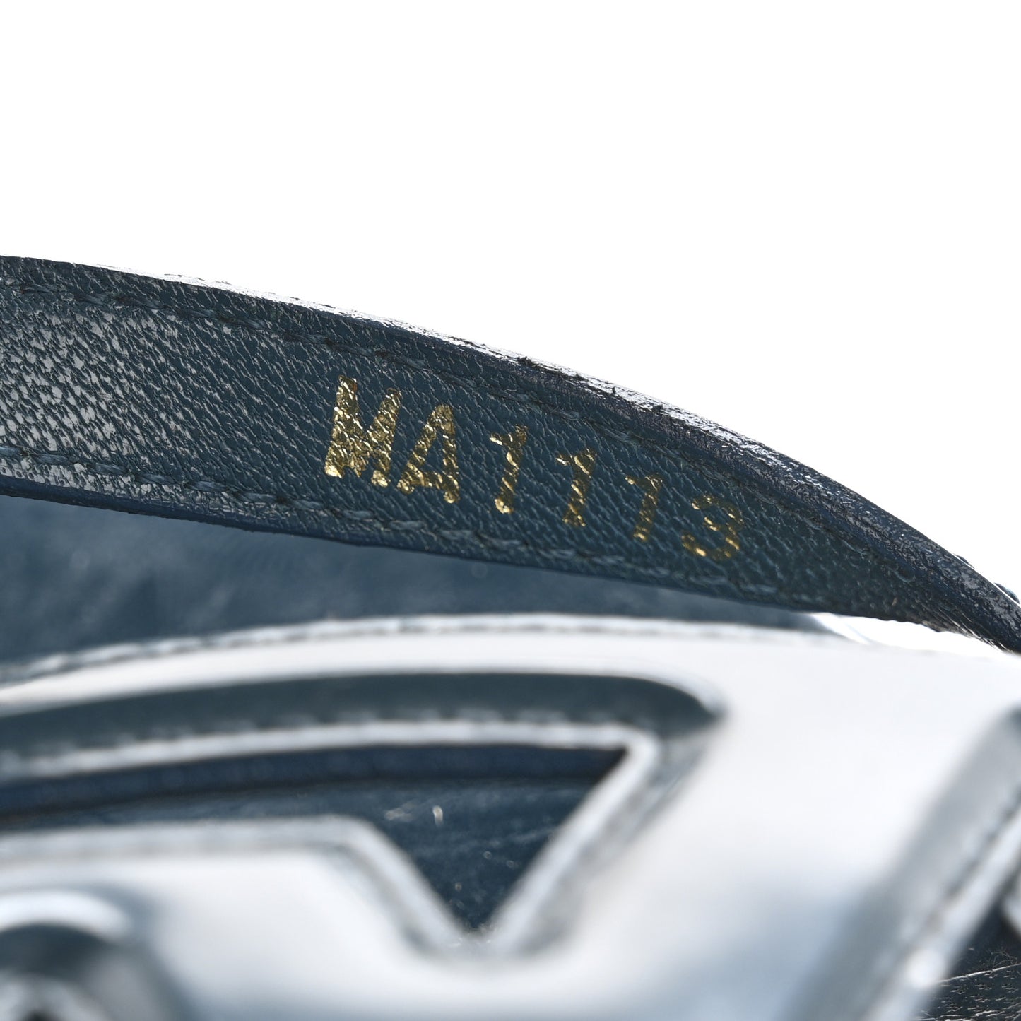 Patent Sandals LV Sandals 40 Blue