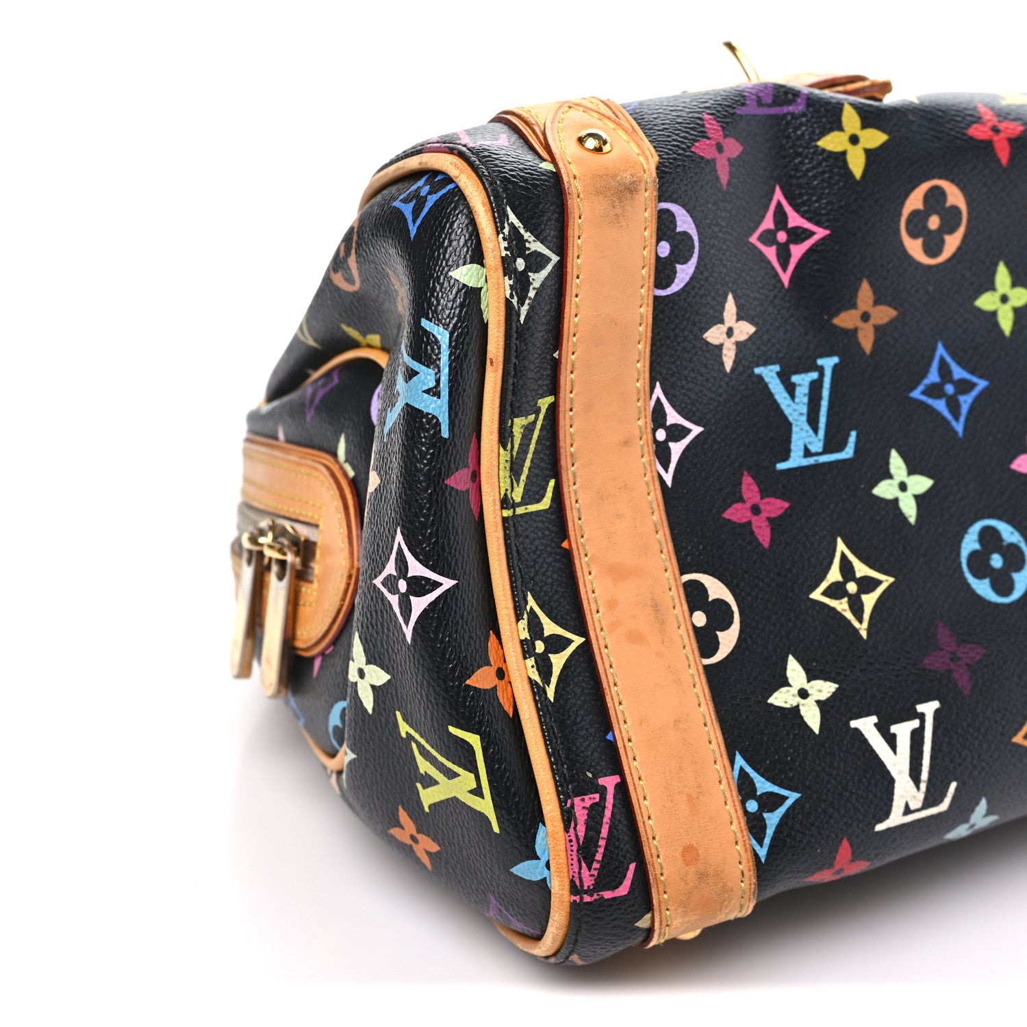 Louis Vuitton Monogram Multicolor Priscilla Black 8 of 12