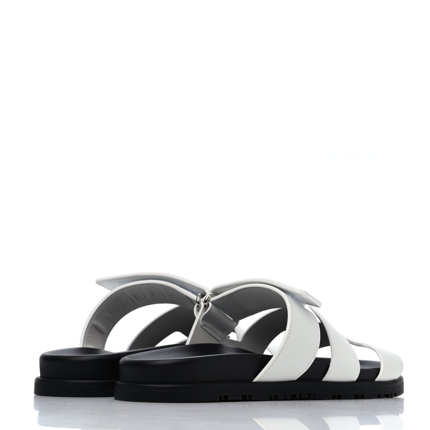 Calfskin Womens Chypre Sandals 38.5 White