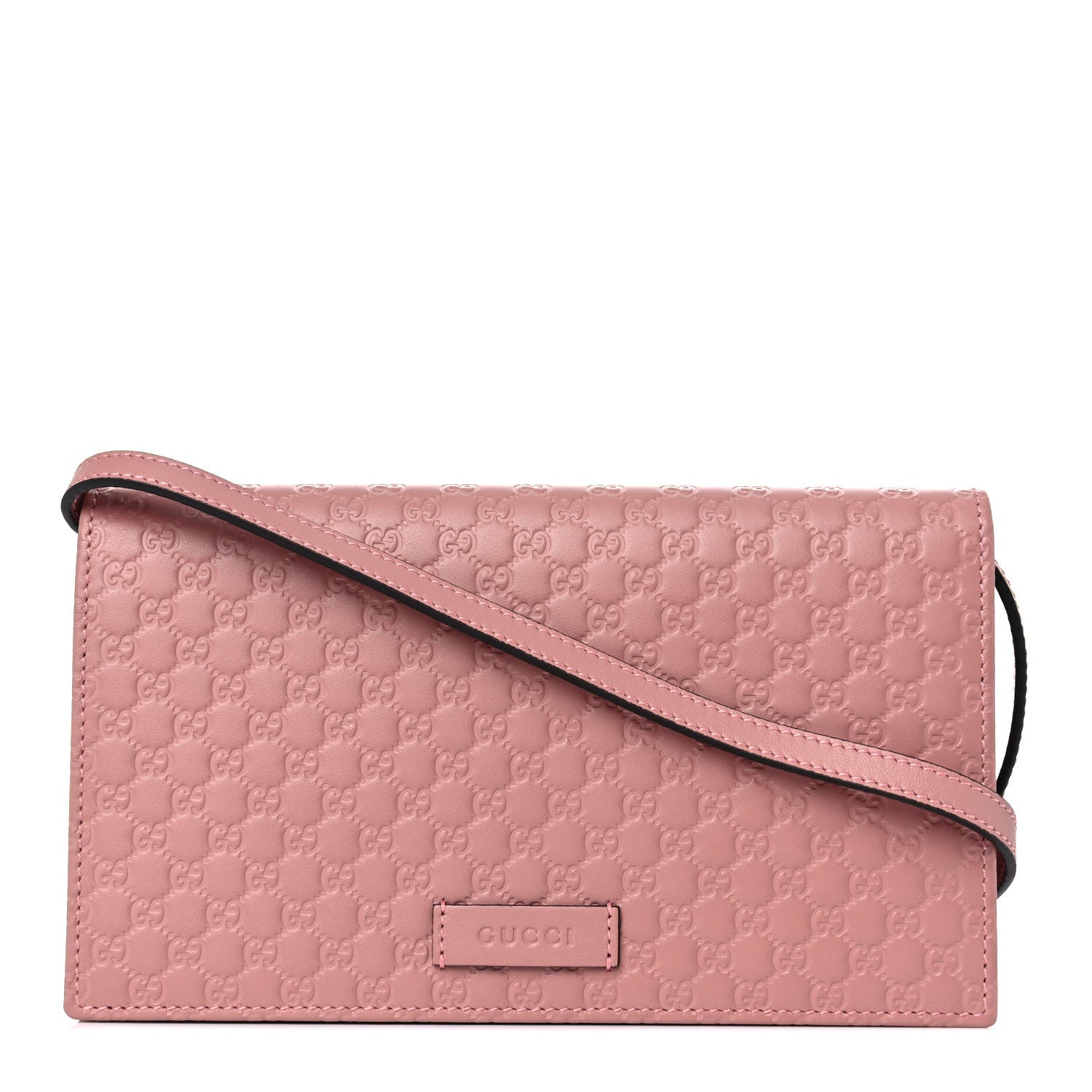 Gucci Microguccissima Crossbody Wallet Soft Pink 1 of 10