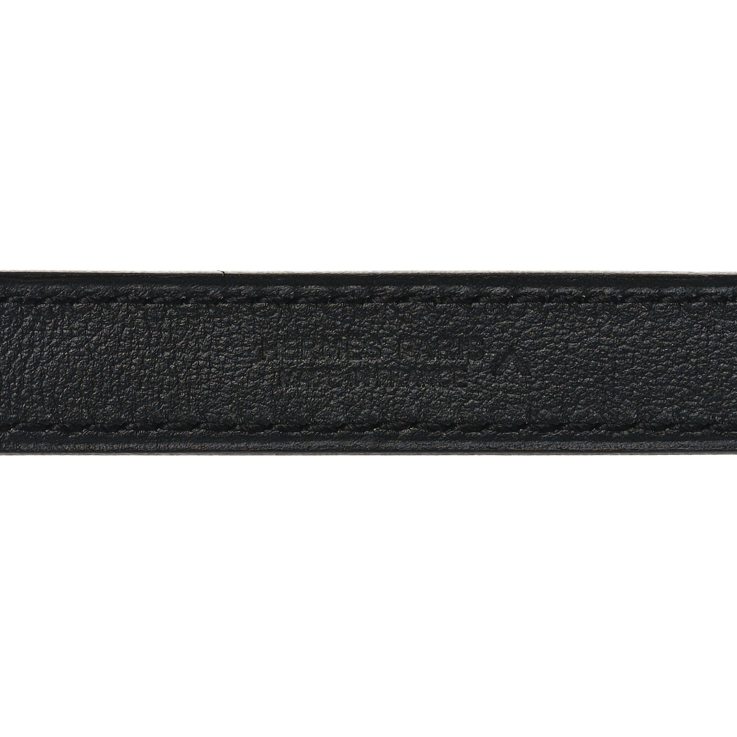 Box Calfskin Lizard Pop H Trio 15 Belt 75 30 Black
