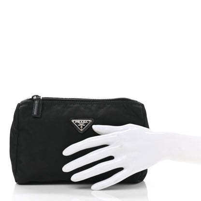 Prada Nylon Tessuto Cosmetic Pouch Black 2 of 6