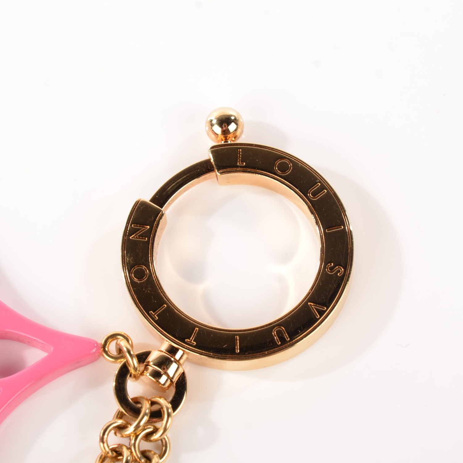Louis Vuitton Cosmic Blossom Bag Charm Rose 4 of 4