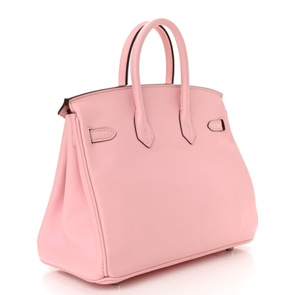 Hermes Swift Birkin 25 Rose Sakura 3 of 10