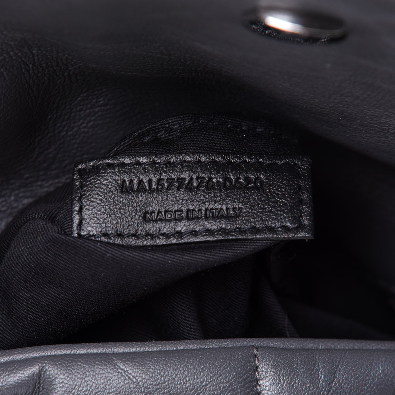 Saint Laurent Lambskin Quilted Small Loulou Puffer Monogram Chain Satchel Concrete 6 of 9