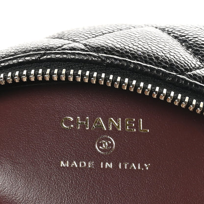 Chanel Caviar Quilted Hobo Black 6 of 11