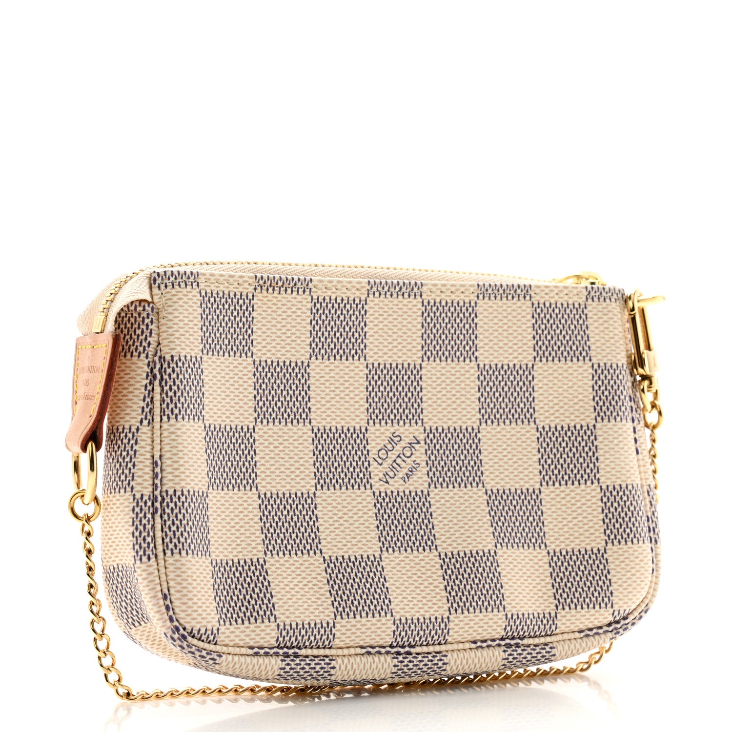 Louis Vuitton Damier Azur Mini Pochette Accessories 3 of 8