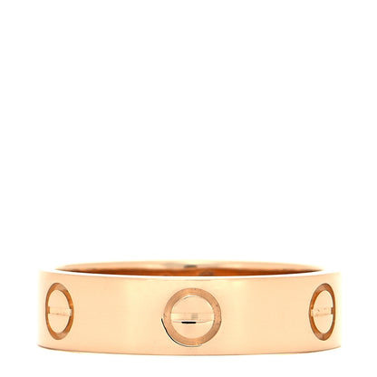 Cartier 18K Yellow Gold 5.5mm LOVE Ring 59 8.75 1 of 4