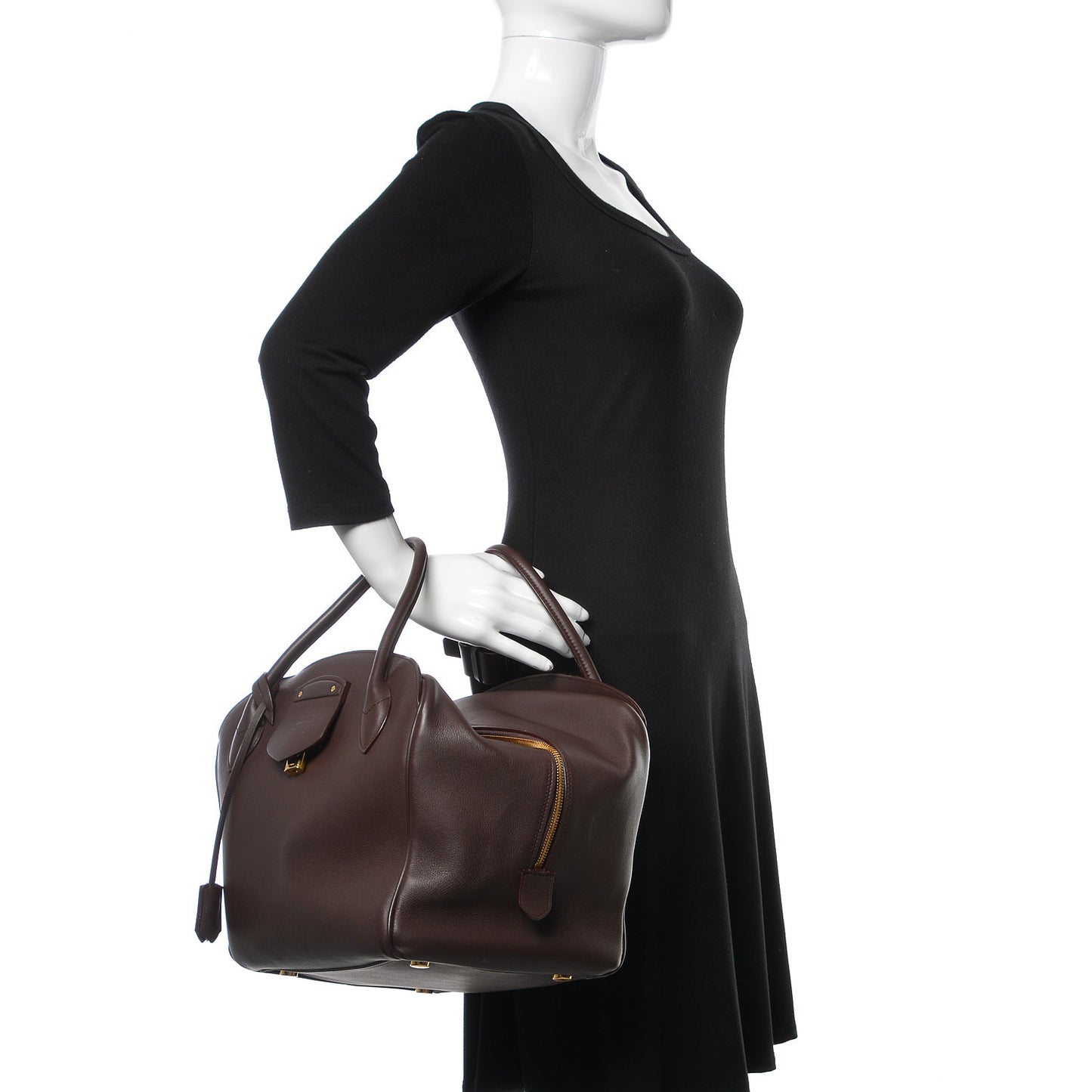 Veau Ecorce Haute Maroquinerie Milaris Brown