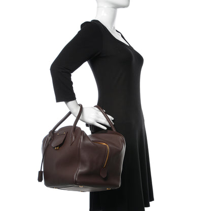 Louis Vuitton Veau Ecorce Haute Maroquinerie Milaris Brown 2 of 11