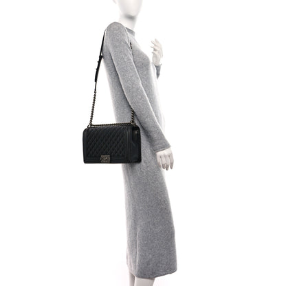 Chanel Caviar Quilted New Medium Boy Flap Black 2 of 11