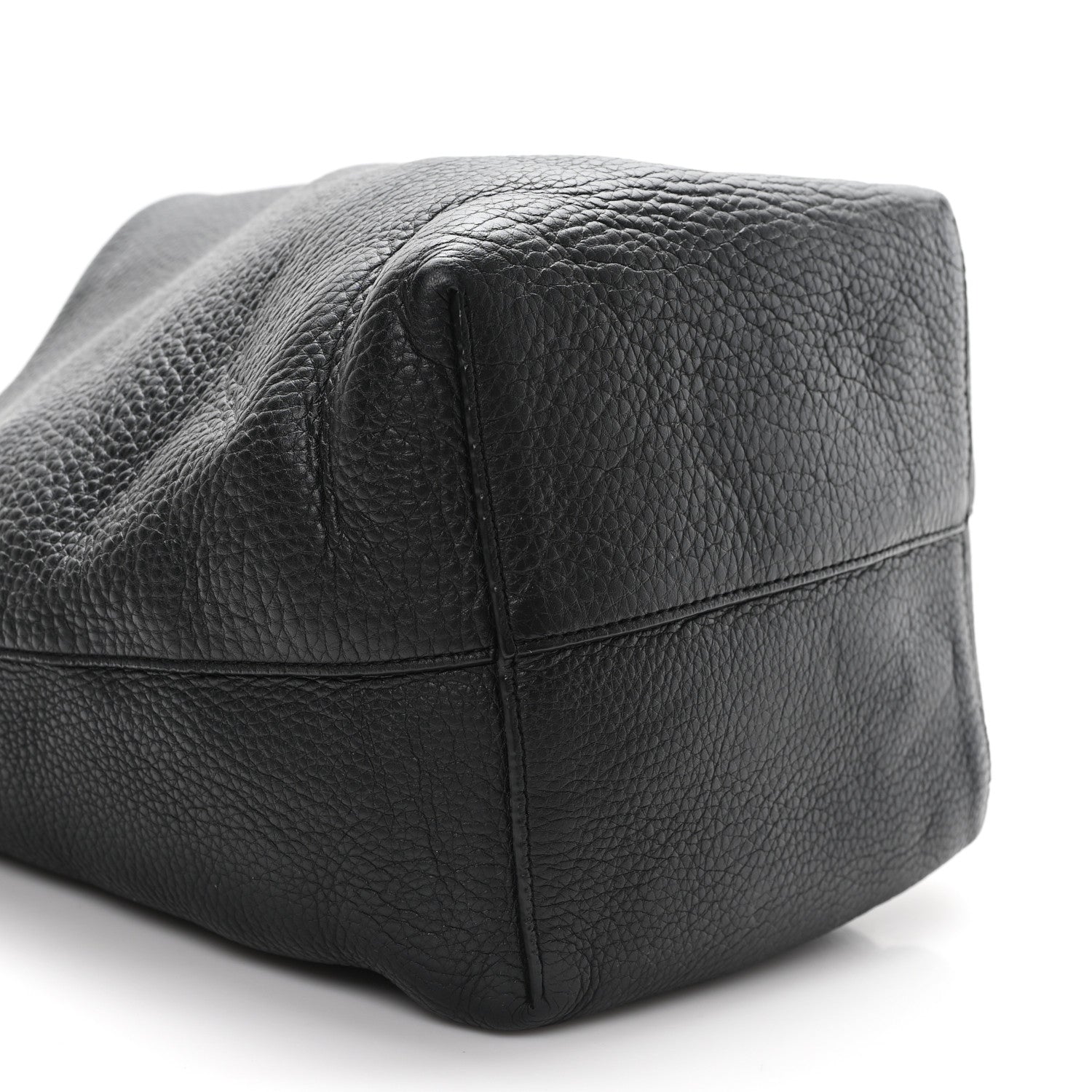 The Row Grained Calfskin Medium N/S Park Tote Black 8 of 10