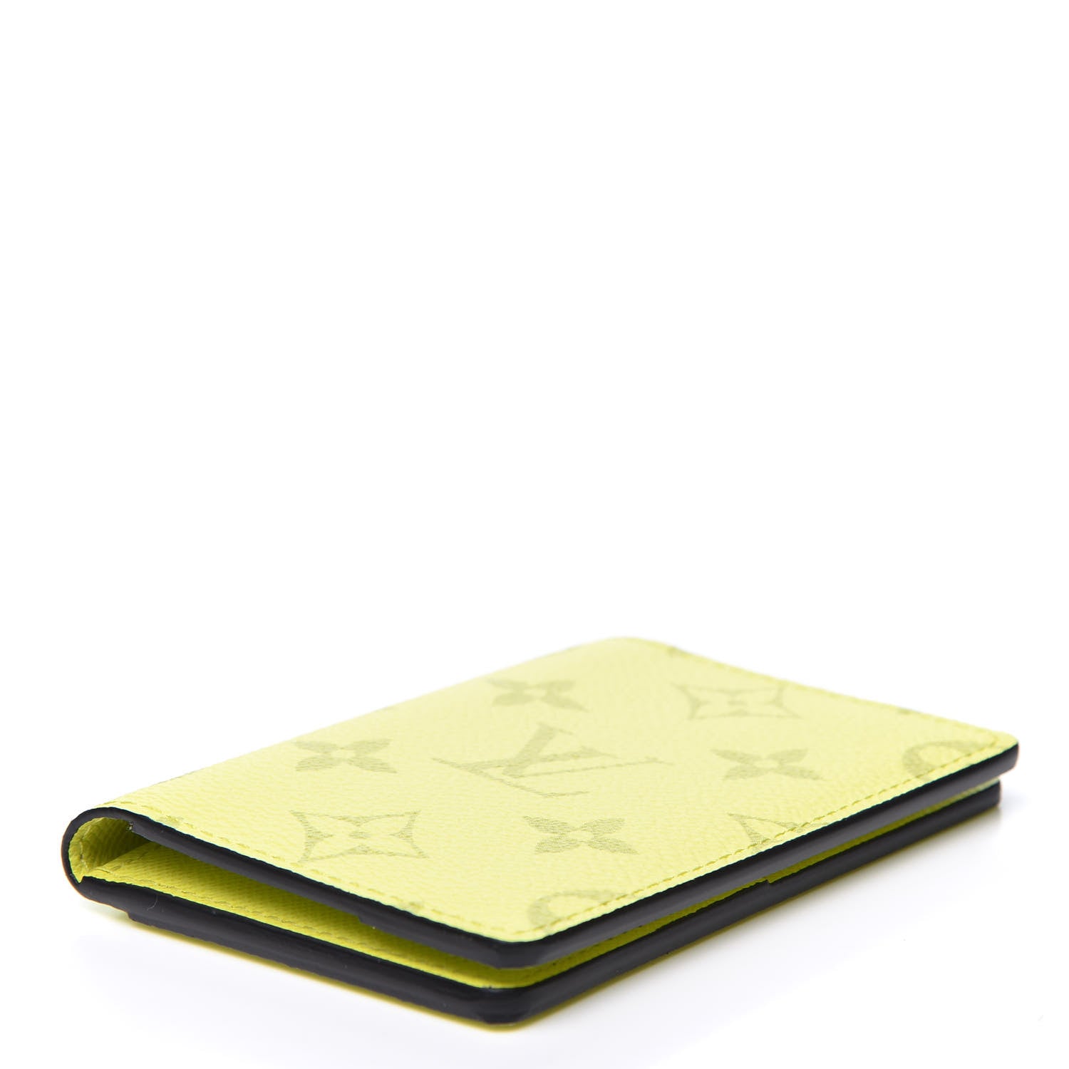 Louis Vuitton Monogram Taiga Pocket Organizer Yellow 3 of 8