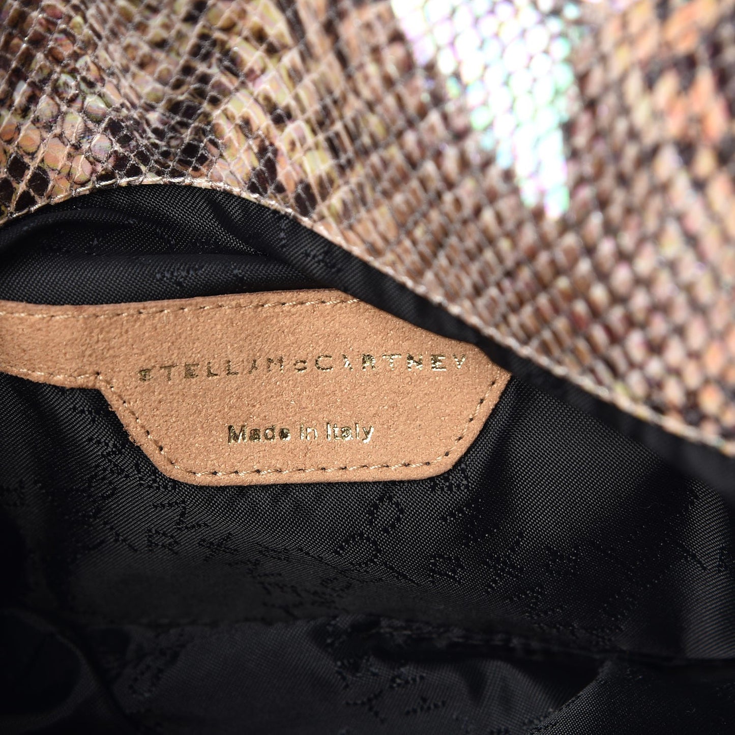 Python Oleografic Falabella Clutch