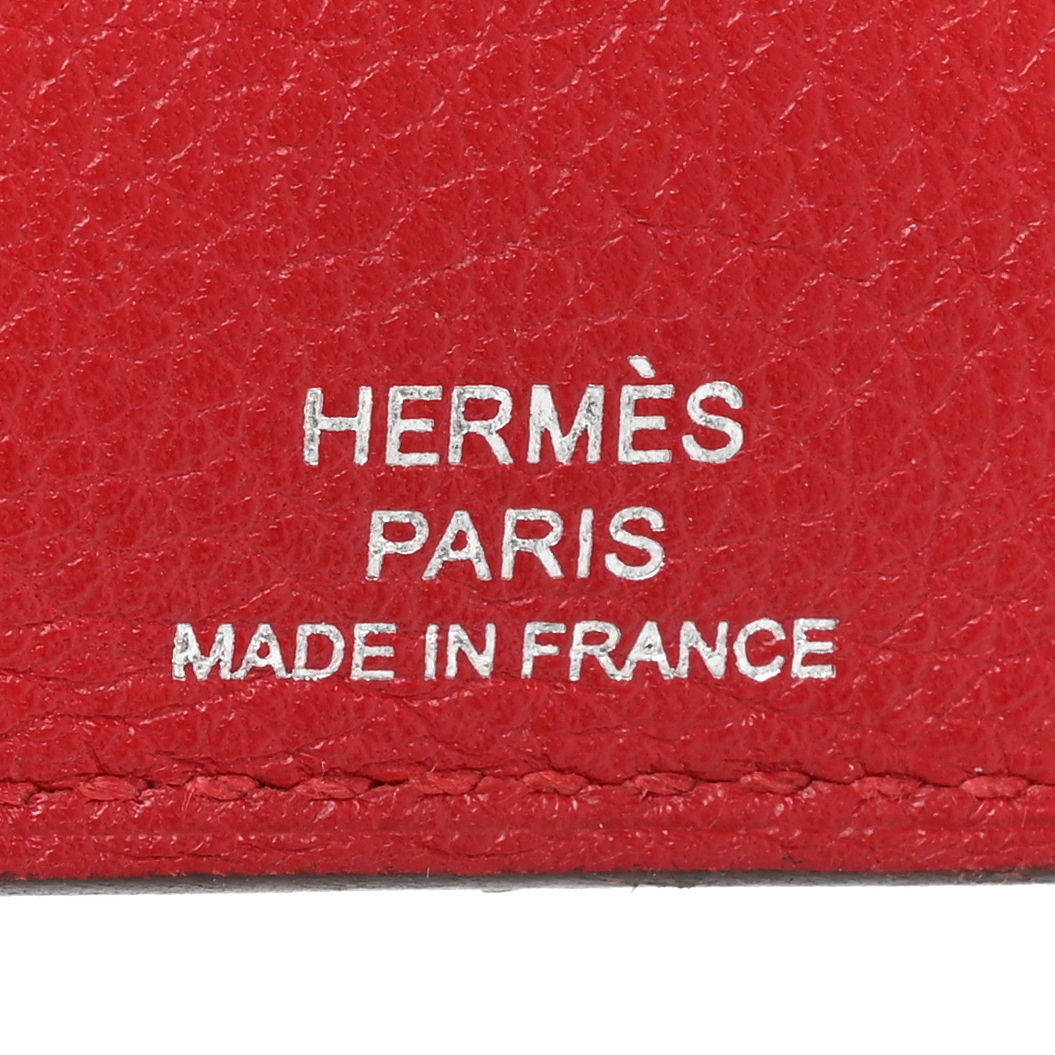 Hermes Evercolor Chevre Mysore Swift Les Petits Chevaux Card Holder Piment Rose Lipstick Rose Texas Rouge De Coeur 6 of 9